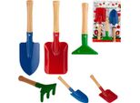 Attrezzi Da Giardino Rastrello Pala Pala 3W1 Mini Kit Da Giardino