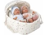 Bambola Elegance Pillines Di MuÑEcas Arias Con Navicella In Vinile 26 Cm Beige Beige Taglia Unica