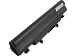 Avizar, Batteria Li-Ion 4400Mah 11,1V Per Acer Aspire E15 Touch AL14A32 Laptop, Nero