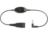 Jabra Gn Netcom 8800-00-55 Gn Anschlusskabel Qd Auf 2,5Mm | Glatt 0,3M