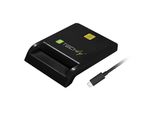 Techly I-CARD-CAM-USB2TYC Lettore Di Smart Card USB-CTM Techly Smart Card, Usb 2.0, Bianco