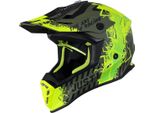 Casco Motocross Just1 J38 Mask, Giallo/Verde, L (59/60)