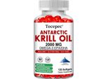 Olio Di Krill Antartico 2000Mg (120 Capsule) Integratore Alimentare, Cuore, Articolazioni, Ossa, Cervello