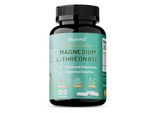 Magnesio L-Treonato 1000Mg + L-Teanina + Apigenina (120 Capsule) Integratore Alimentare, Cervello, Umore, Nervi, Sonno
