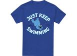 Sesame Street - Maglietta "Just Keep Jumping"" Per Uomo/Donna Unisex TV20493 (M) (Royal Blue)"