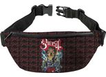 Ghost - Borsa Con Cintura "Rite Here Rite Now"" RO14417 (Taglia Unica) (Nero/Rosso)"