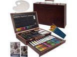 Set Pittura In Valigia - 130 Pezzi Maaleo 21644