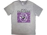 Foo Fighters - Maglietta "Ff 4"" Per Uomo/Donna Unisex, Lavaggio A Pietra RO14499 (M) (Grigio)"