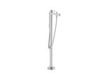 Hansgrohe Fertigmontageset Finoris Wannen-Einhebelmischer, Bodenstehend, Chrom (76445000)