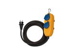 Baustellenkabel IP54 Mit Powerblock 10M Schwarz H07RN-F3G1,5 ; Brennenstuhl (1151740010)