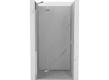Mexen Mist-H Porta Doccia Battente Sinistra 90 Cm, Trasparente, Cromo - 8A5-090-000-01-00-L