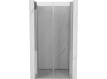 Mexen Mist Porta Doccia A Battente 95 Cm, Trasparente, Cromo - 8A7-095-000-01-00
