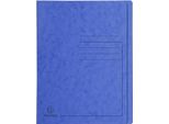 Exacompta 39992E 25 Exacompta Schnellhefter Karton Blau Din A4