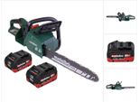 Metabo Ms 36-18 Ltx Bl 40 36 V ( 2X 18 V ) 40 Cm 22 M/S Trimmer A Batteria Senza Spazzole + 2X Batteria 10,0 Ah - Senza Caricabatterie