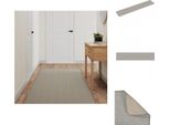 Vidaxl Tappeto A Correre Sisal Look Taupe 80X400 Cm - Tappeti
