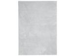 Tappeto Huarte A Pelo Corto Morbido E Lavabile Grigio 240X340 Cm