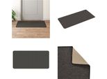 Vidaxl Tappeto In Sisal Look Antracite 50X100 Cm - Tappeto - Tappeto - Tappeto Per Pavimento - Tappeto Per Correre