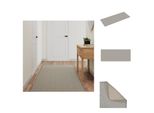 Vidaxl Tappeto A Correre Sisal Look Taupe 80X200 Cm - Tappeti
