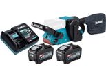 Makita Bs 001 GT201 Levigatrice A Nastro A Batteria 40 V Max. 76 X 533 Mm Brushless + 2X Batteria Ricaricabile 5,0 Ah + Caricabatterie
