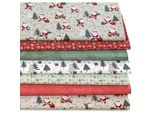 Patchwork- Und Quiltpaket "Santa Modern", GrüN-Color