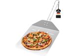 Bremermann Pizza Server, Manico Pieghevole / Acciaio Inox, Circa 24 X 55 Cm