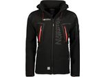 Geographical Norway Giubbotti Softshell Techno, WU4546HGNBLACK, Taglia: 164