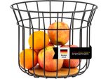 Cesto Di Frutta Bremermann - Fruttiera, Cesto Per Il Pane In Bambù E Metallo