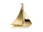 KettenanhäNger Jobo "AnhäNger Segelschiff", Gold (Goldfarben), SchmuckanhäNger, Damen, Silber 925 (Sterlingsilber), KettenanhäNger, 925 Silber Vergoldet