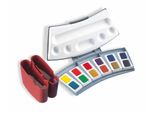 Pelikan 721886 Scatola Di Colori Ad Acquerello 725D/12, Scatola Di Plastica Con 12 Colori