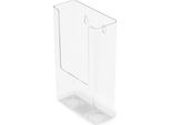 Deflecto 76001 Deflecto Portadepliant, Piatto, Din Lungo Alto, Cristallino