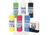 Plus Color - Colori Scuola, Colori Primari, 6X250 Ml