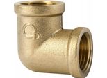 Gomito In Ottone 3/8" X 3/8"""