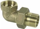 Connettore A Gomito In Ottone 3/4""" Filettatura Femmina/Maschio"