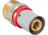 Pex-Nippel 16X3/4 Gz Pressfitted