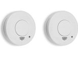 Smartwares Rivelatore Di Fumo 2 Pezzi 10X10X3,5 Cm Bianco