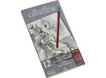 Cretacolor Matite Di Grafite Cleos Set 12 Pezzi Disegno Professionale