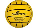 Pallanuoto Swimtech Giallo Misura 5 - Pallone Da Pallanuoto In Gomma