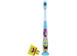 Tinokou, Spazzolino Ergonomico Per Bambini - Sponge Bob, Blu