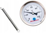 Termometro Bimetallico A Contatto 63 Mm 0-120°C