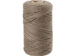 Creativ Company Corda Macrame Hell Brown, 198 M