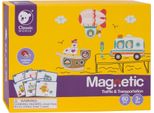 Puzzle Magnetico Del Mondo Classico Traffic - Giocattolo Educativo Per Bambini