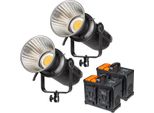 Walimex Pro Led Niova 500 Plus Dayl. 500W Set Di 2