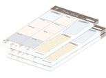 Pricaro Agenda Settimanale "Dandelion"" A4, 25 Fogli, 3 Fogli"