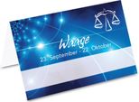 Segnaposto Pricaro Segno Zodiacale "Bilancia"", 40 Pezzi"