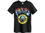 Guns N Roses - Maglietta "Skeleton Drum"" Per Uomo/Donna Unisex GD945 (L) (Nero)"