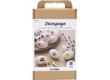 Creativ Company Kit Per Il Decoupage Delle Uova Di Pasqua Per Bambini E Adulti