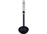 San Ignacio Expert Nylon Mestolo Per Zuppa 32,5 Cm Argento Taglia Unica