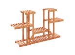 Vidaxl Portafiori 110X25X73 Cm In Legno Massiccio D'abete