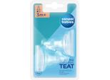 Canpol Tettarella Rotonda In Silicone Per Biberon 18/115 2 Pezzi