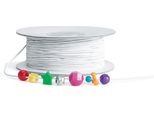 Colorations - Cordoncino Elastico Bianco Per Perline, 91 Mtr.